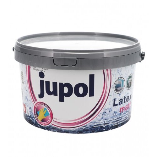 Jub Boja unutra&amp;scaron;nja periva bijela Latex Matt 2l Slike