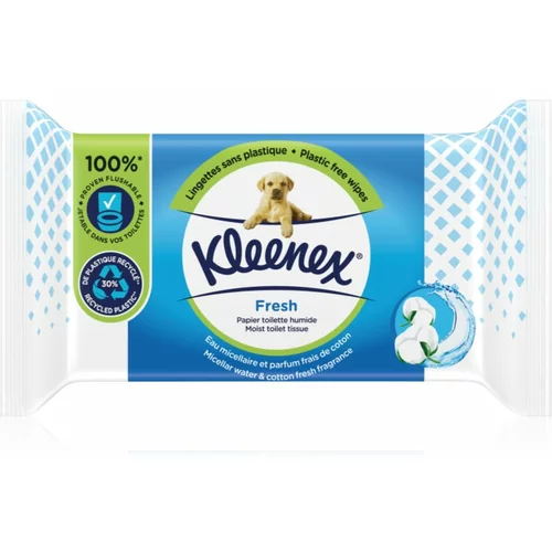 Kleenex Fresh vlažilni toaletni papir 42 kos