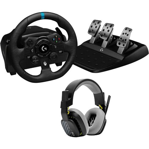 Logitech G923 dirkalni volan s pedali in žične slušalke Astro A10 Gen 2 črne barve za Xbox & PC Cene
