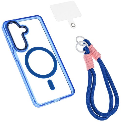  Maska za Samsung Galaxy S26 S941B Magsafe Loop, Plava Cene