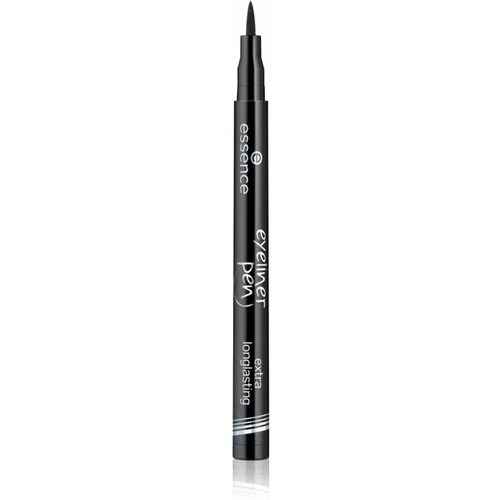 Essence Eyeliner Pen dugotrajni tuš za oči nijansa 01 1 ml