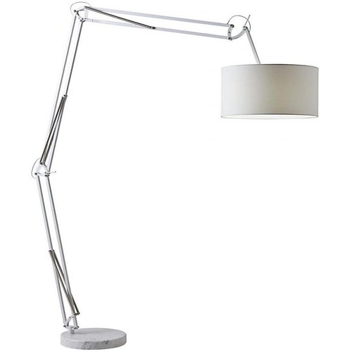  redo 02-385 - podna lampa azar 1xE27/42W/230V bela/hrom Cene