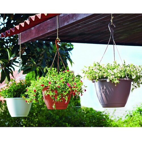 Artevasi Plastičen cvetlični lonec &amp;oslash; 31 cm Algarve &amp;ndash; Slike