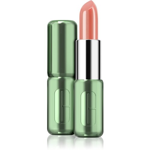 Clinique Pop&amp;trade; Longwear Lipstick Shine ble&amp;scaron;čečo &amp;scaron;minko odtenek Nude Pop 3.9 g Slike