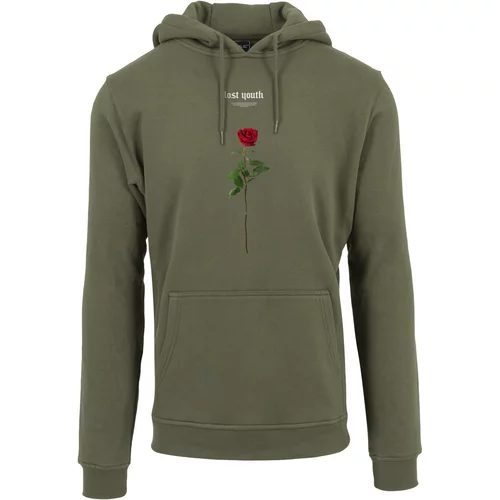 MT Men Lost Youth Rose Hoody Olive