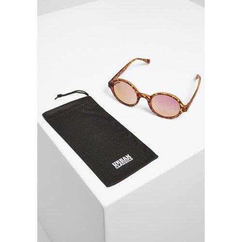 Urban Classics Accessoires Sunglasses Retro Funk UC brown leo/rosé Cene