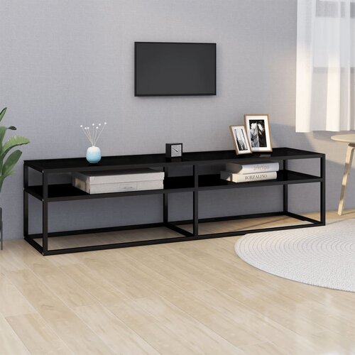 vidaXL TV ormarić crni 160 x 40 x 40,5 cm od kaljenog stakla Cijene