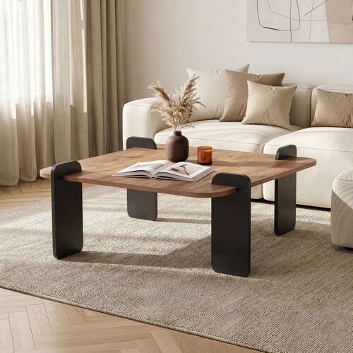 Hanah home klub sto Marais, 117 cm, atlantski bor / antracit Cene