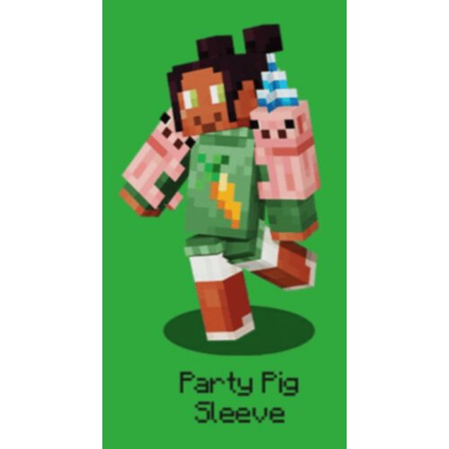 Minecraft Party Pig Sleeve Rare Skin Bedrock Edition (DLC) Key GLOBAL Slike