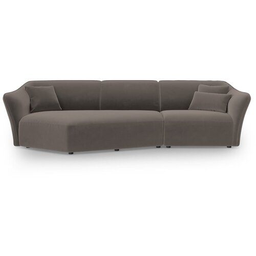 Cosmopolitan Design Smeđa bar&amp;scaron;unasti kutna garnitura Tokyo &amp;ndash; Slike