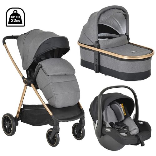 Cangaroo Kolica za bebe 3 u 1 Hydra I-Size Zelena Cene