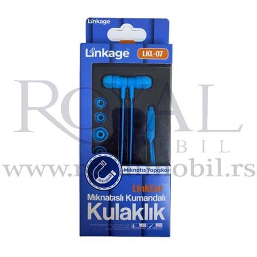  linkage slu&amp;scaron;alice &amp;quot;kulaklik&amp;quot; LKL-07 3.5mm plava Slike