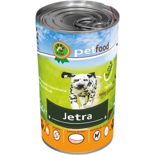 Paw PETFOOD HRANA ZA PSE JETRA 1240G PETFOOD Cijene