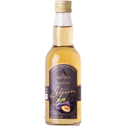 Arsenijević Rakija &Scaron;ljiva 42% vol, 100ml Cene