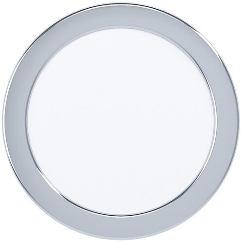 Eglo Fueva 5 ugradbena led, 10,5w, 1350lm, prečnik 166, ip44, bela/hrom/plastika Cene