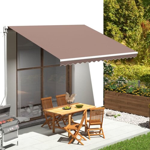vidaXL Nadomestno blago za tendo rjavo 4x3 m Cene