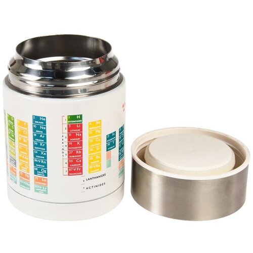 REX International Krem/u srebrnoj boji termosica za hranu/dječja 450 ml Periodic Table &amp;ndash; Slike