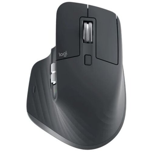 Logitech Bežični miš MX Master 3S, Laserski senzor, 7 tastera, Crni Cene