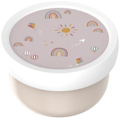 Mepal Bež plastična otro&amp;scaron;ka posoda za malico Sunshine &amp;amp; Rainbow &amp;ndash; Slike