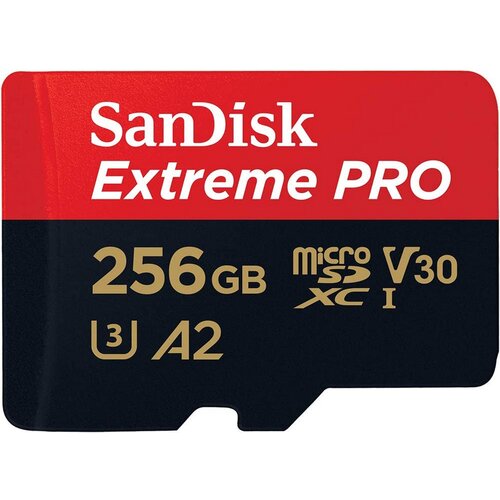 Sandisk Extreme Pro microSDXC 256GB V30 SDSQXCZ-256G-GN6MA inkl. SD-Adapter bis zu 170MB/s lesen, 90MB/s schreiben Cene