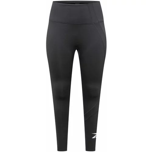Reebok Sport Sportske hlače 'Workrout Ready' crna / bijela