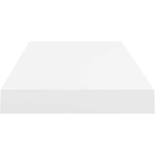 VidaXL Stenske police 4 kosi bele 60x23,5x3,8 cm MDF Slike