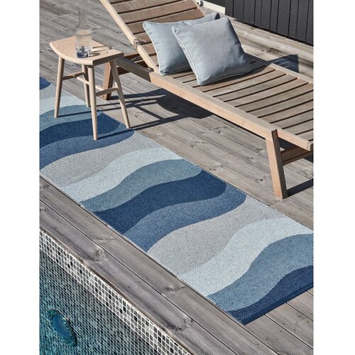 Pappelina Plavi unutarnji i vanjski tepih 70x100 cm Urvi Water &amp;ndash; Slike