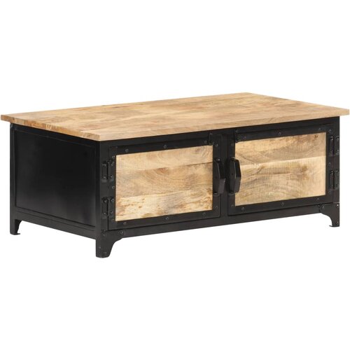 Furnova Klubska mizica 90x50x35 cm trden mangov les, (21913208) Cene