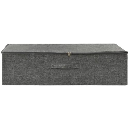  Kutija za pohranu od tkanine 70 x 40 x 18 cm antracit Slike