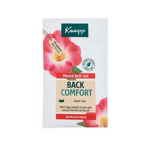 Kneipp back comfort Devil´s claw mineralna sol za sprostitev hrbtenice in vratu 60 g