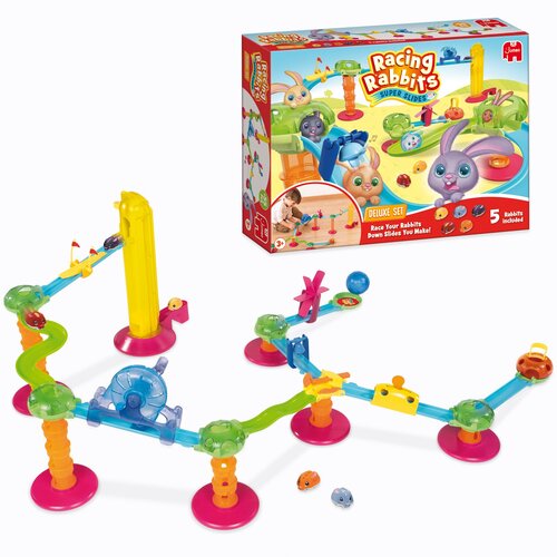 JUMBO igra tobogan za zajčeke Racing Rabbits Deluxe Cene