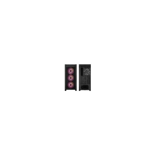 Asus TUF Gaming GT302 ARGB ATX/EATX Gaming ohi&amp;scaron;je črno, Interchangeable side panels, Detachable top panel, Square-type mesh front panel, Four 140 x 28 mm ARGB fans, Hidden-connector motherboard support, Front Panel High-Speed USB Type-C - 90DC00I0-B19000 Slike