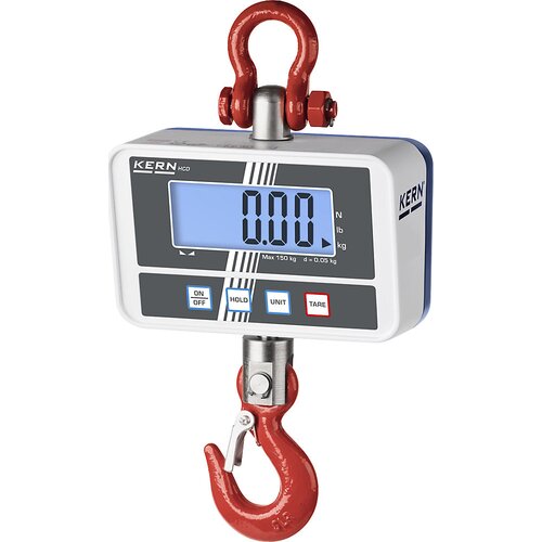 Kern Obešalna tehtnica, z velikim LCD zaslonom, razpon tehtanja do 150 kg, ločljivost 20 / 50 g Cene