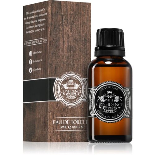DEAR BARBER With Confidence toaletna voda za mo&amp;scaron;ke 30 ml Slike