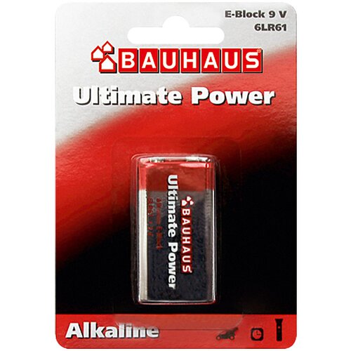 BAUHAUS baterije ultimate power (blok od 9 volti, alkal-mangan, 9 v, 1 kom.) Cijene