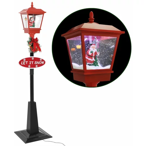  Božićna ulična svjetiljka s Djedom Mrazom 180 cm LED