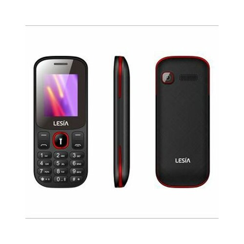 Lesia P5 Black/Red mobilni telefon Slike