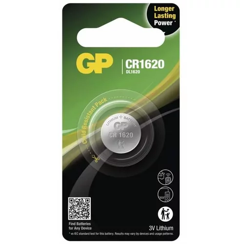 Gp Baterija CR1620 kos