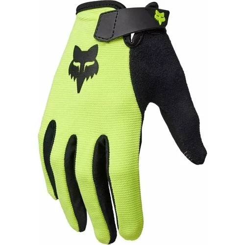 Fox Youth Ranger Gloves Fluorescent Yellow M Kolesarske rokavice