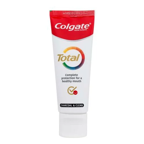 Colgate Total Charcoal & Clean zubna pasta s aktivnim ugljenom za sveobuhvatnu zaštitu usne šupljine 75 ml