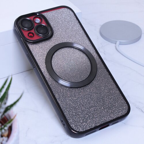 Torbica shine magsafe za iphone 14 6.1 crna Slike