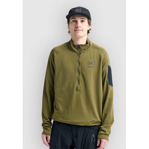 Burton AK Helium Hz Fleece Sweater dried moss Slike