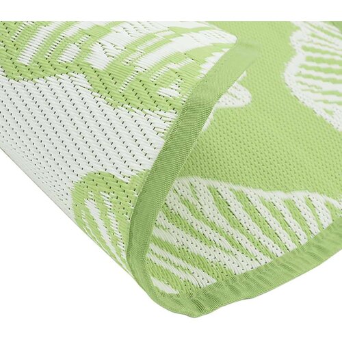 vidaXL Zunanja preproga zelena Ø160 cm PP Cene