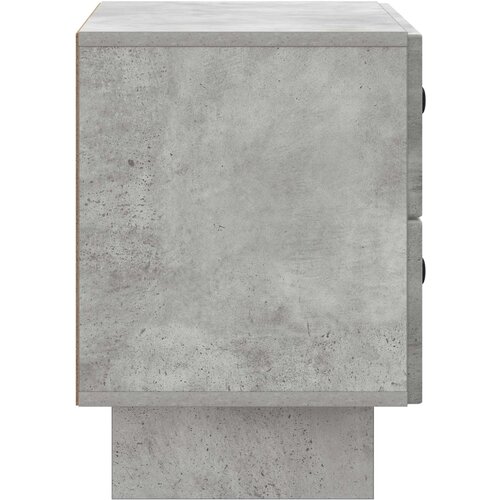  Noćni ormar Betonska siva 62 x 34,5 x 47,5 cm Konstruirano drvo Slike