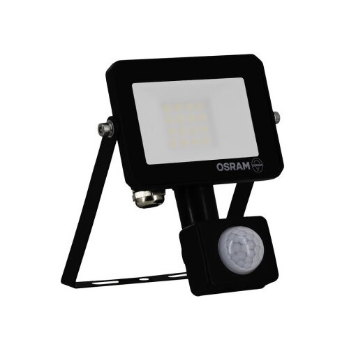 Ledvance Osram fl reflektor lux senzor 10w 3000k ip65 crni ( o89426 ) Slike