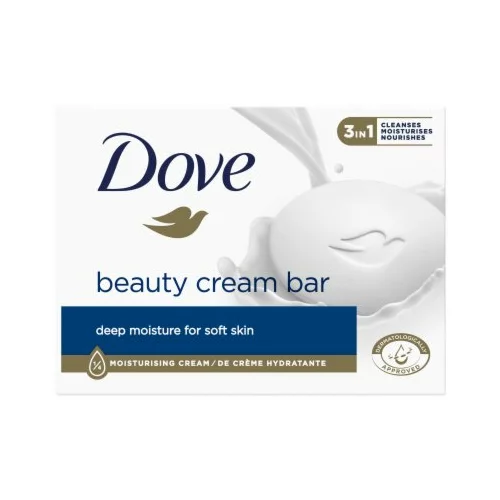 Dove Original Beauty Cream Bar trdo milo 1 pakiranje za ženske true