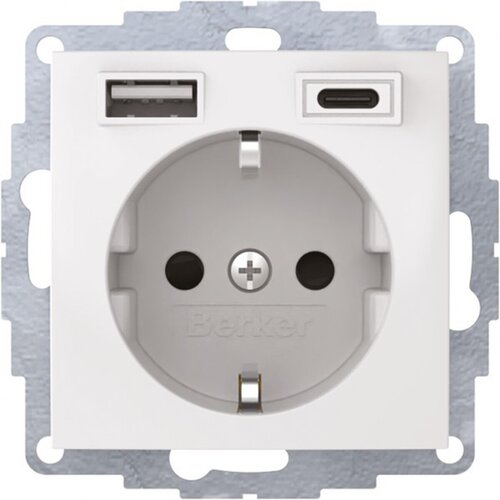 Berker SCHUKO/USB vtičnica 48048989, (20888063) Cene