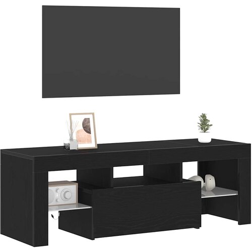  ormar Crni hrast 120 x 35 x 40 cm Konstruirano drvo Slike