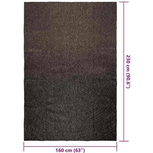  Tepih ZIZUR 160 x 230 cm s izgledom jute unutarnji i vanjski Slike