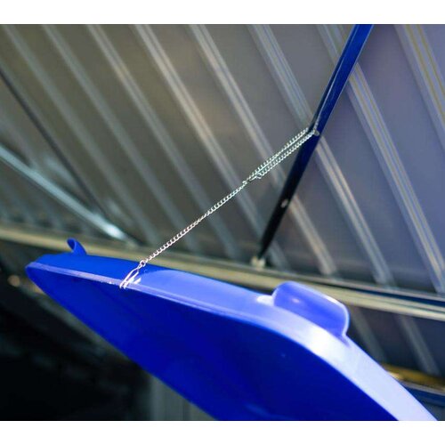  Westman - Metalno spremi&amp;scaron;te za kante za smeće / spremi&amp;scaron;te za alat i bickle - 100x172x131 cm Slike